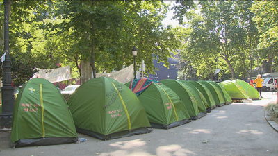 Los  'sin techo' realizarán una vigilia frente al Congreso para visualizar su problemática