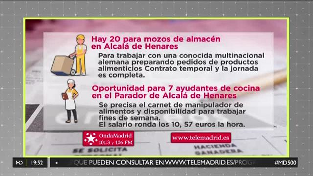 Se buscan mozos de almacén para una multinacional de Alcalá de Henares
