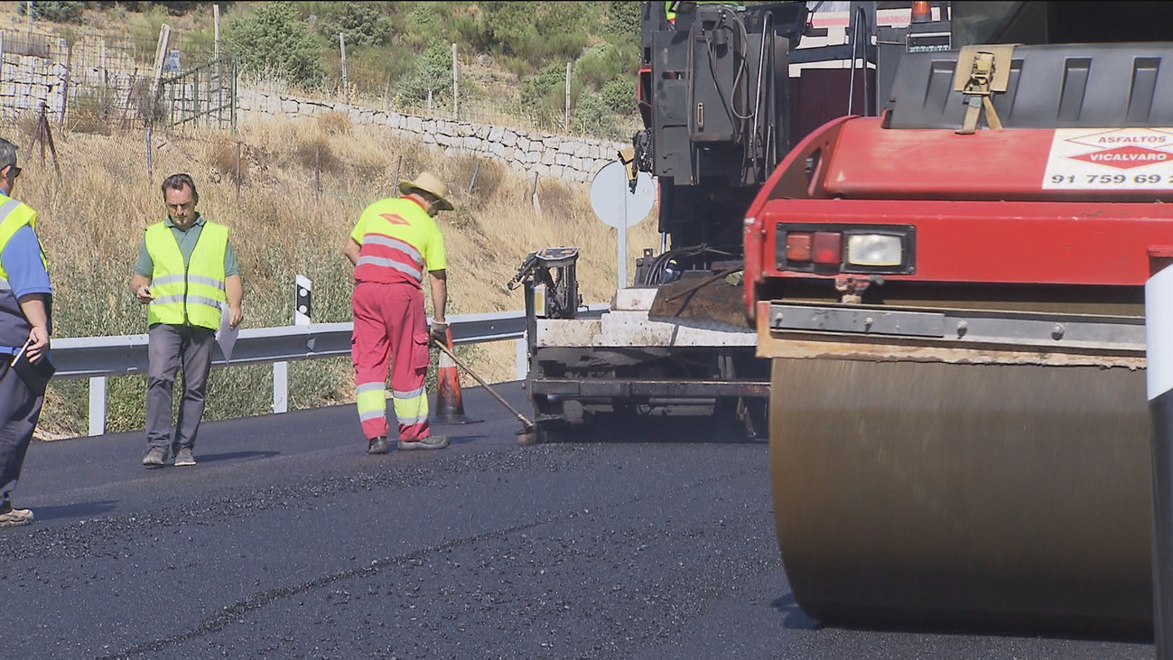Garrido reafirma el compromiso de la Comunidad de Madrid para la conservación de carreteras