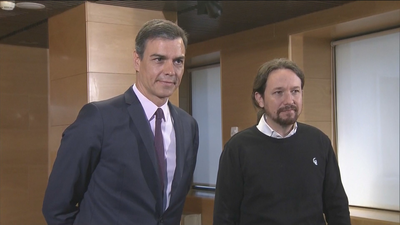 Sánchez e Iglesias se enrocan antes de la reunión PSOE-Unidas Podemos