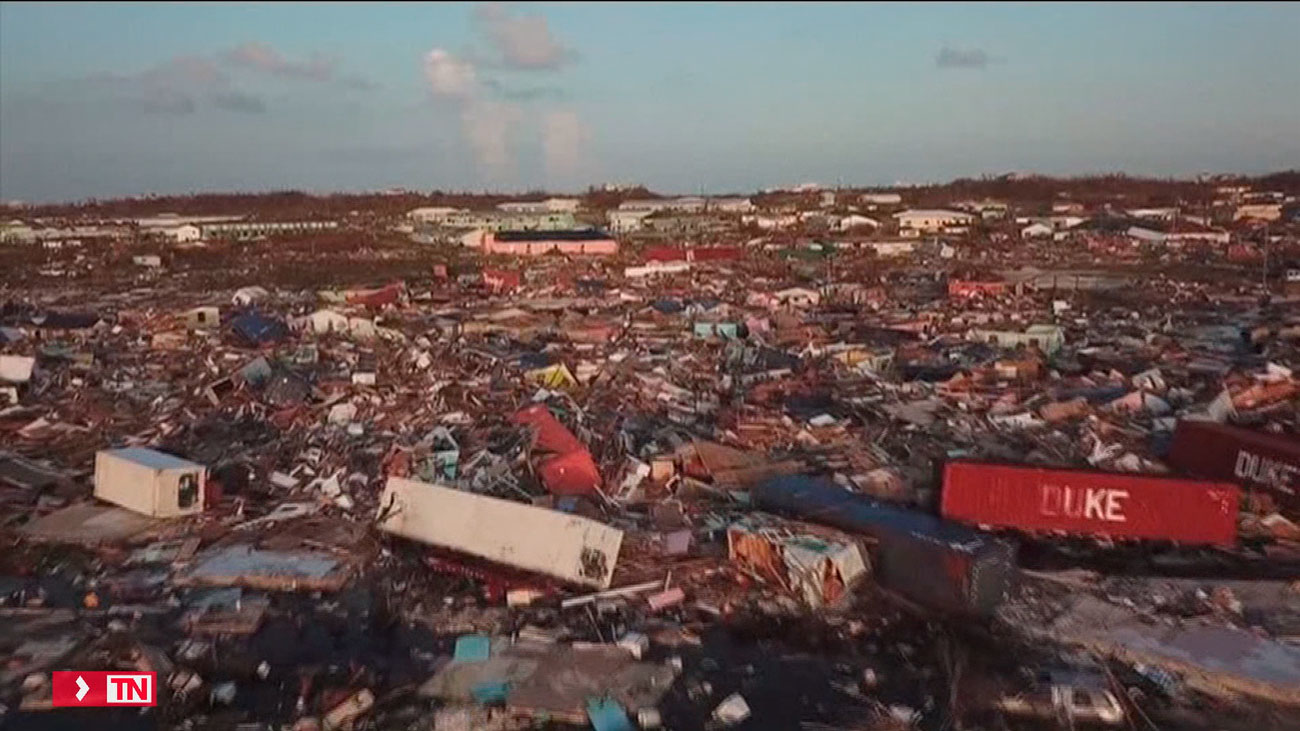 El huracán Dorian destroza las Islas Bahamas