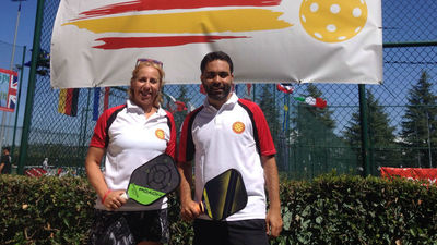 Gemma García y Ángel del Monte nos descubren el pickleball
