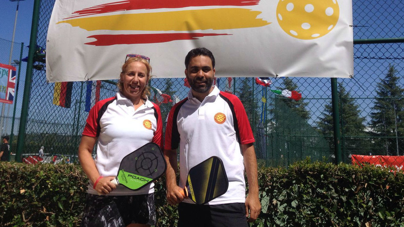 Gemma García y Ángel del Monte nos descubren el pickleball