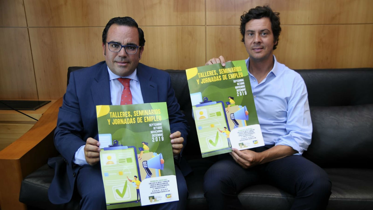 El alcalde de Boadilla, Javier Úbeda Liébana, presenta los talleres
