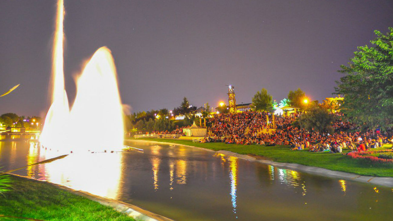 Este fin de semana vuelve el espectáculo de agua, luz y sonido al Parque Europa