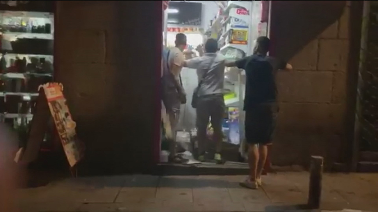 Brutal intento de robo en un pequeño comercio de Lavapiés
