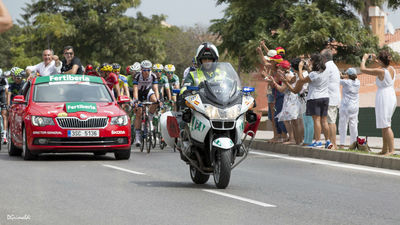820 policías municipales y 21 ambulancias para la última etapa de La Vuelta en Madrid