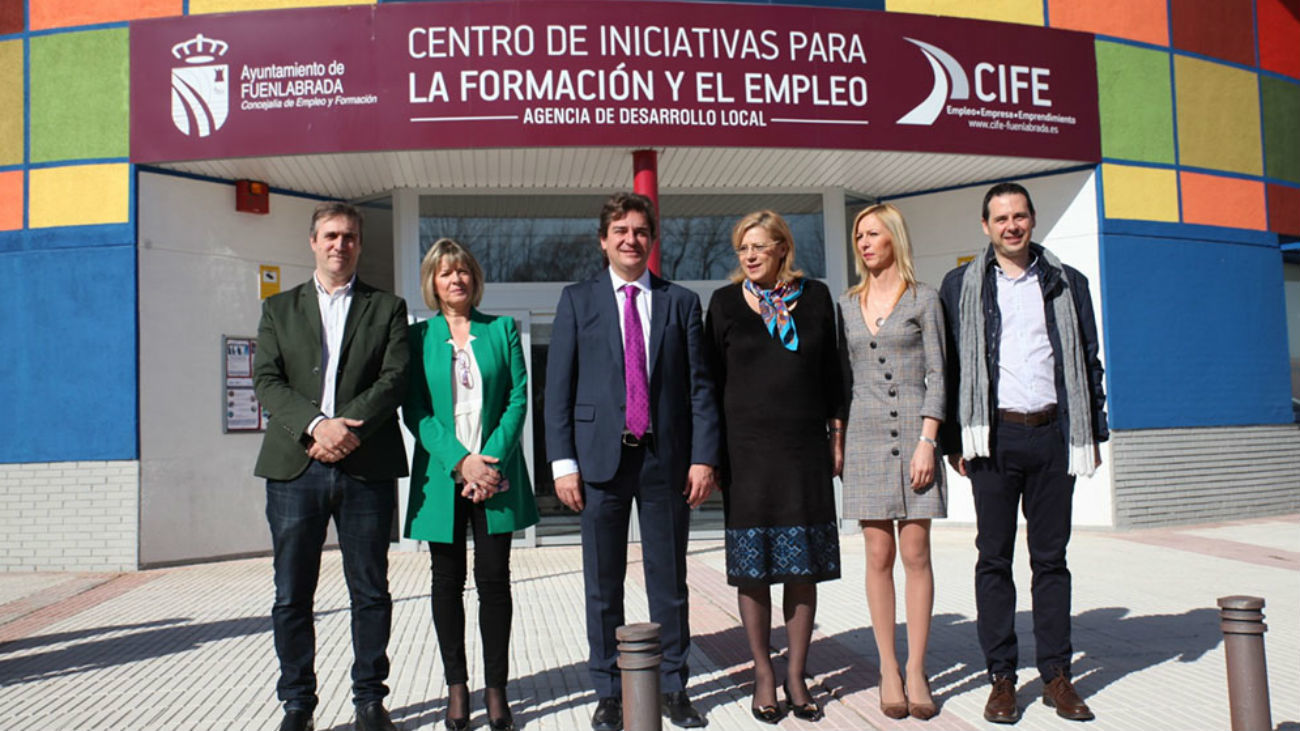 Javier Ayala, alcalde de Fuenlabrada,  ante el CIFE