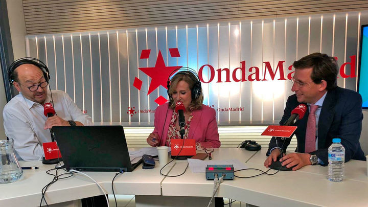 José Luis Martínez Almeida hace en Onda Madrid su primer balance como alcalde
