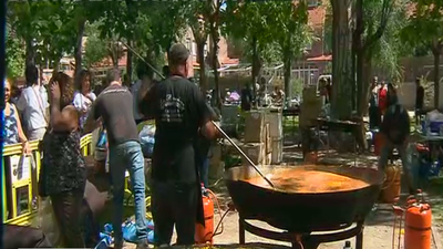Paellada multitudinaria en Torrejón de la Calzada