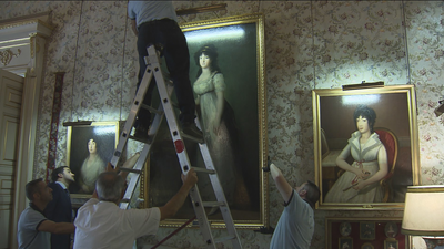 La duquesa de Alba de Goya  regresa a casa