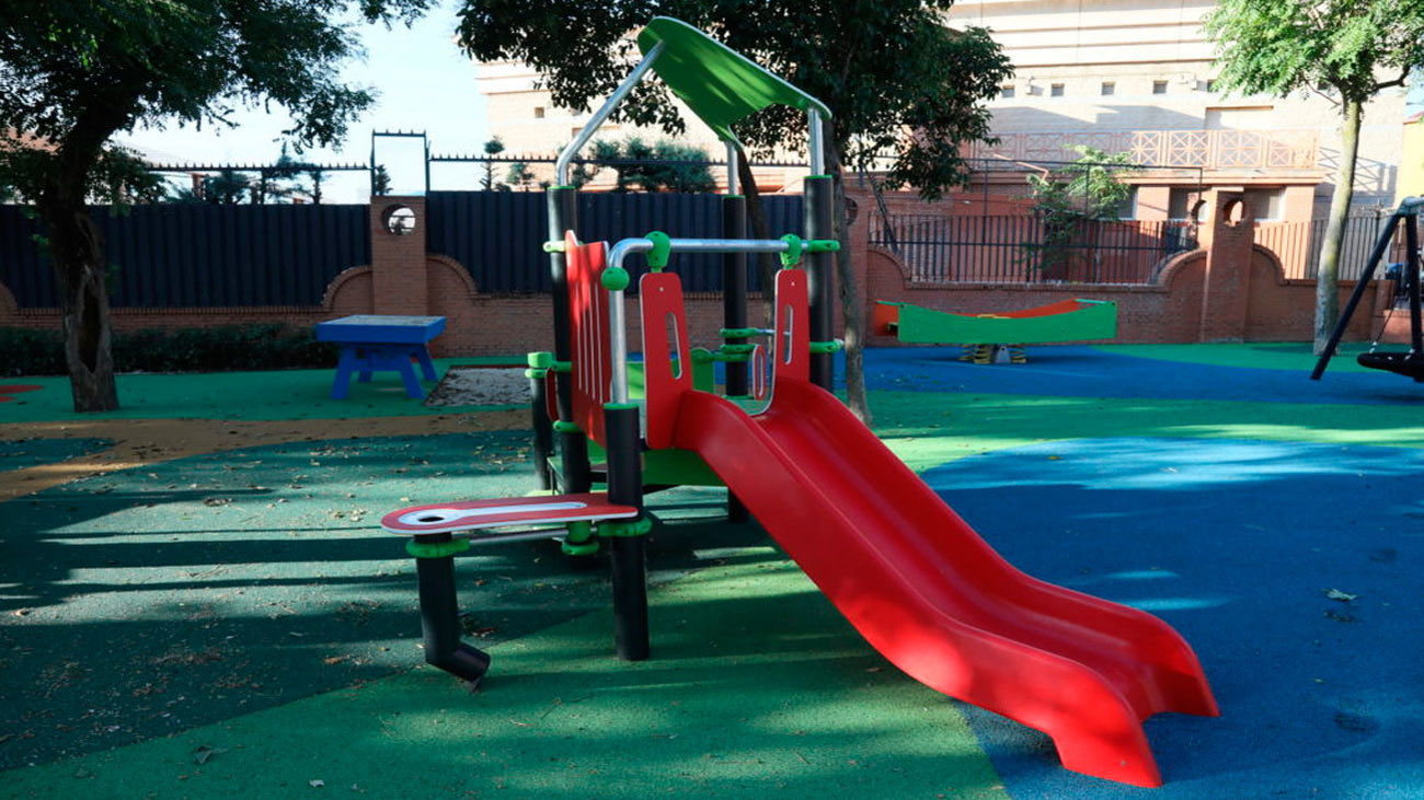 El parque Lorenzo Azofra de Getafe tras su rehabilitación