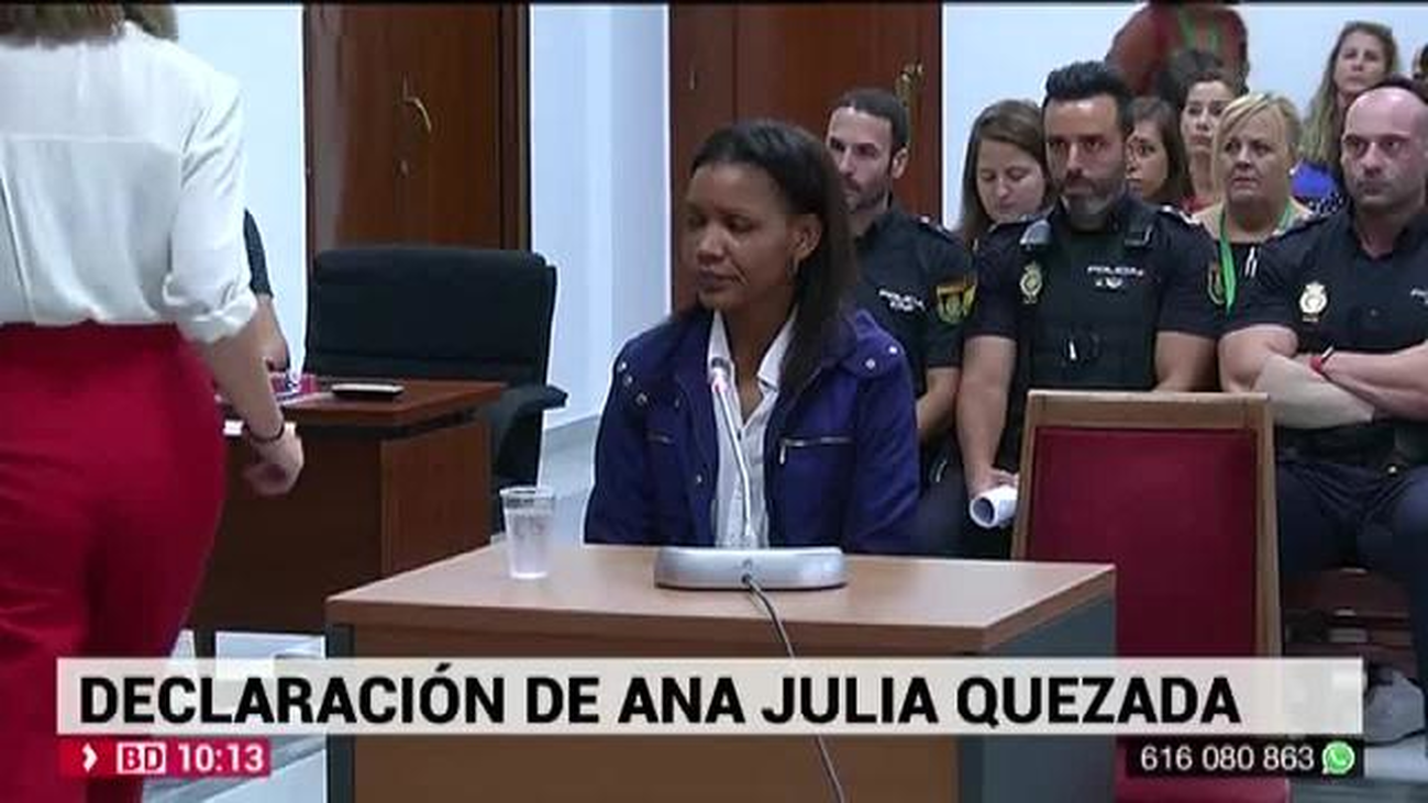 Ana Julia Quezada, entre lágrimas: "Le tapé la boca a Gabriel, pero no quería hacerle daño"