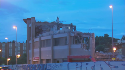 La vuelta al cole reactiva las quejas por las obras del Vicente Calderón