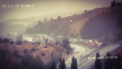 Un accidente obliga a cortar la A-1, sentido Madrid, a la altura de Robregordo