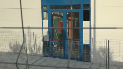 Inicio de curso entre excavadoras en un instituto de Loeches