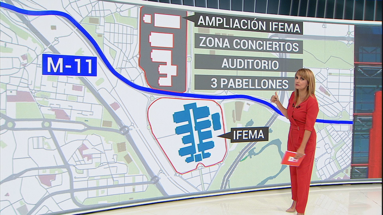 Ifema crecerá por Valdebebas con 3 nuevos pabellones y un centro de convenciones
