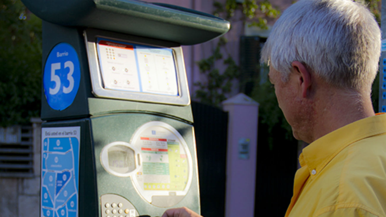 Galapagar ha reanudado el servicio de estacionamiento regulado