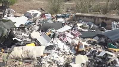 Denuncian un gran vertedero ilegal en Getafe