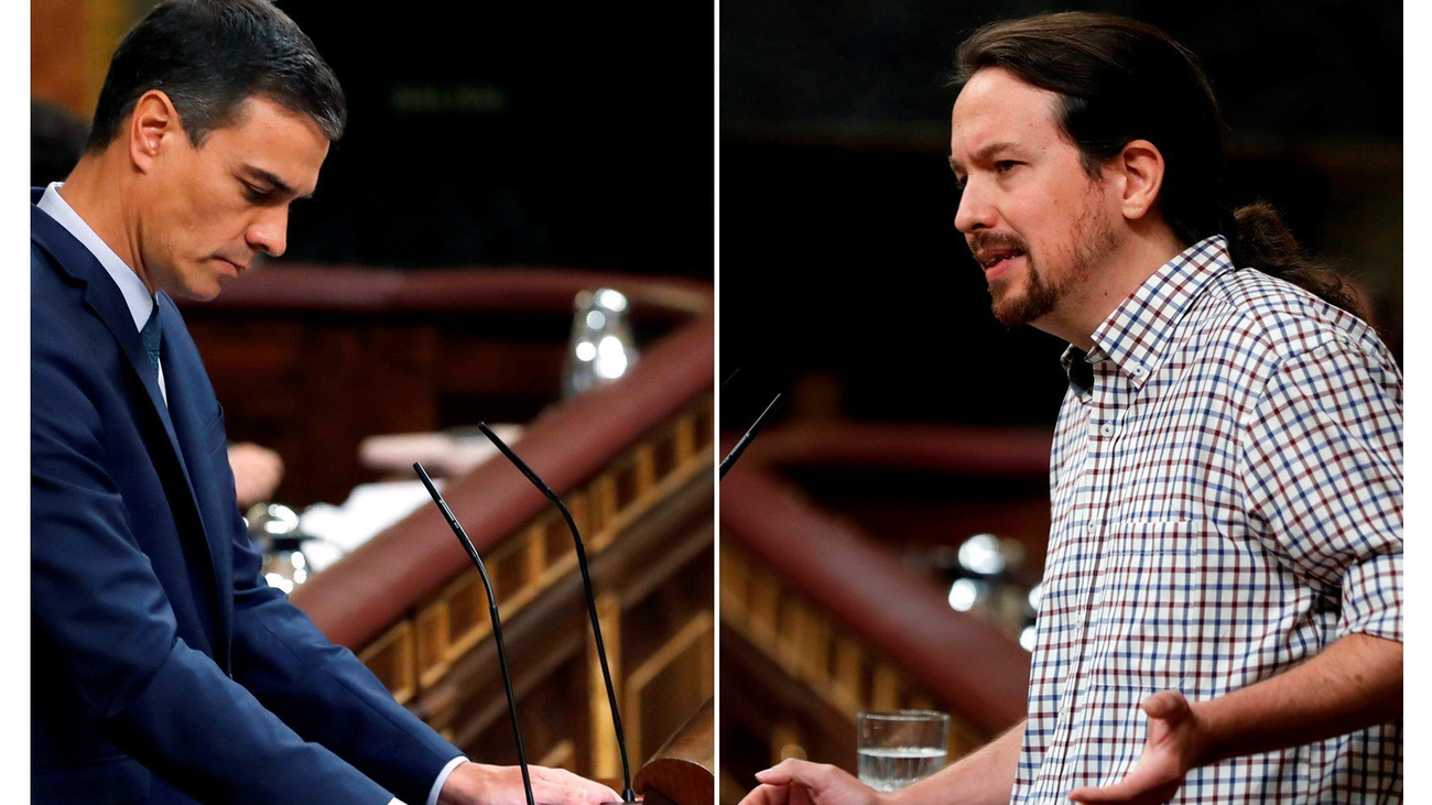 Sánchez rechaza la oferta de Iglesias de un gobierno de coalición a prueba un año