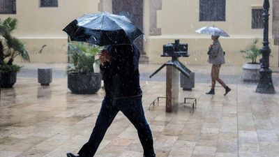 Aviso naranja y amarillo  en la región por fuertes lluvias y tormentas este fin de semana