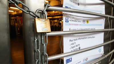 La huelga de transporte contra la reforma de las pensiones colapsa París