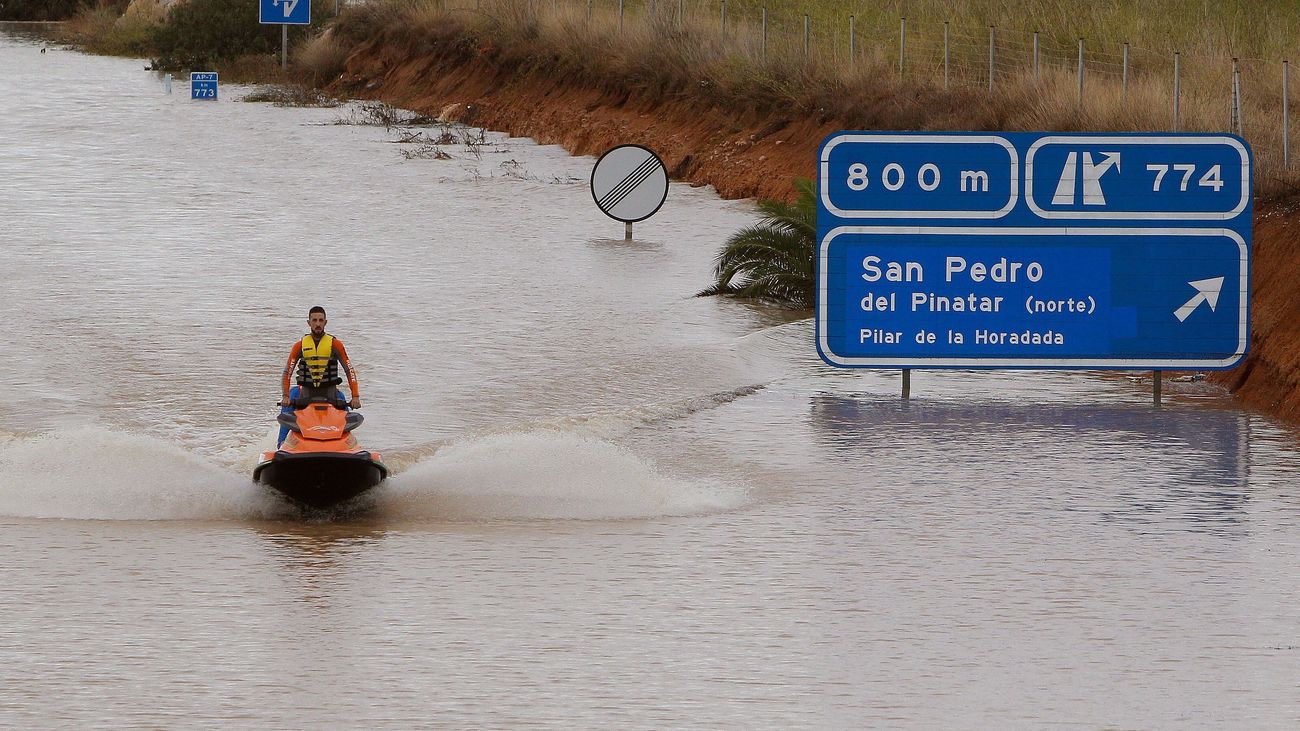 Una veintena de provincias en alerta amarilla este sábado por la  DANA