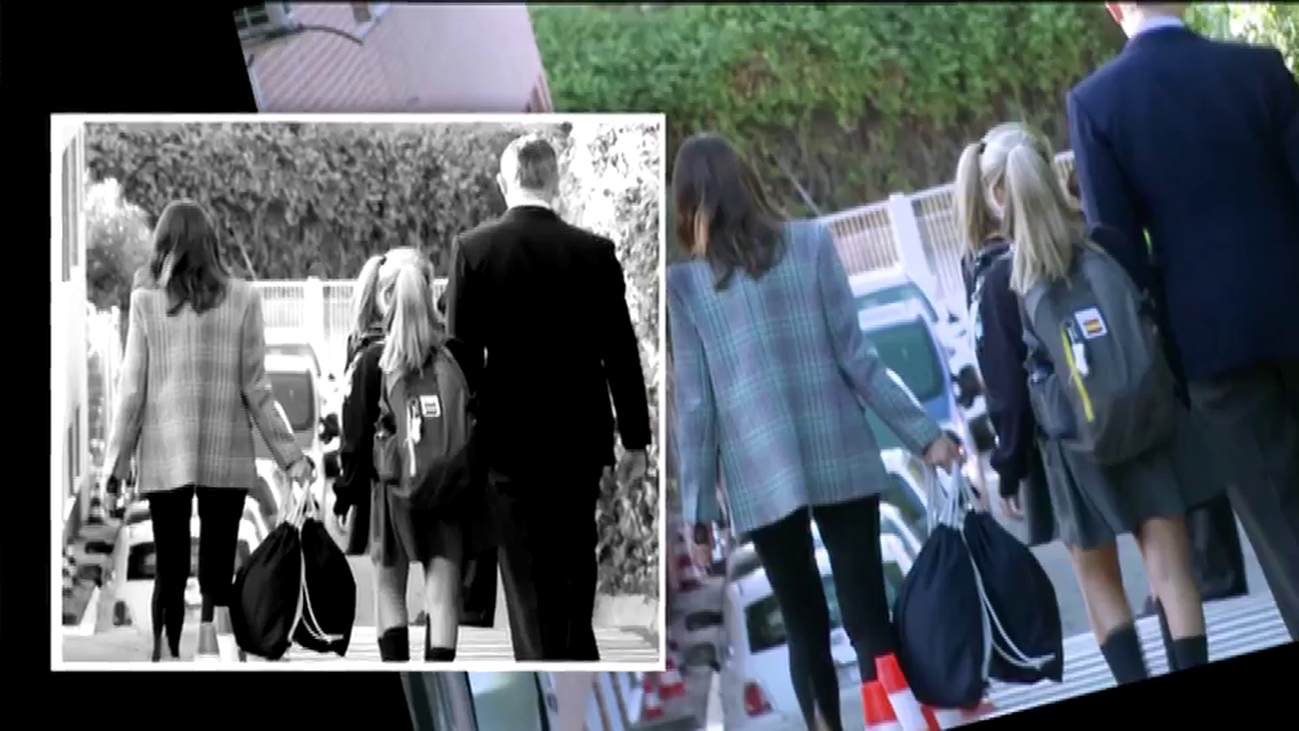 Las curiosidades de la vuelta al cole de las princesas Leonor y Sofía