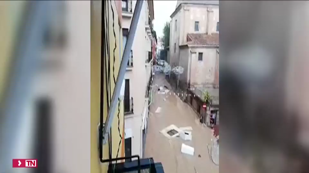 Arganda del Rey, de nuevo afectada por  las riadas provocadas por las fuertes lluvias