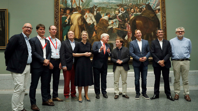 Almeida agradece "el compromiso" de la Vuelta Ciclista con Madrid