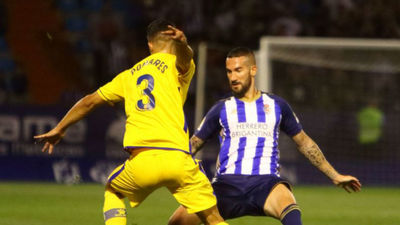 1-1. Alcorcón rescata un punto con nueve jugadores