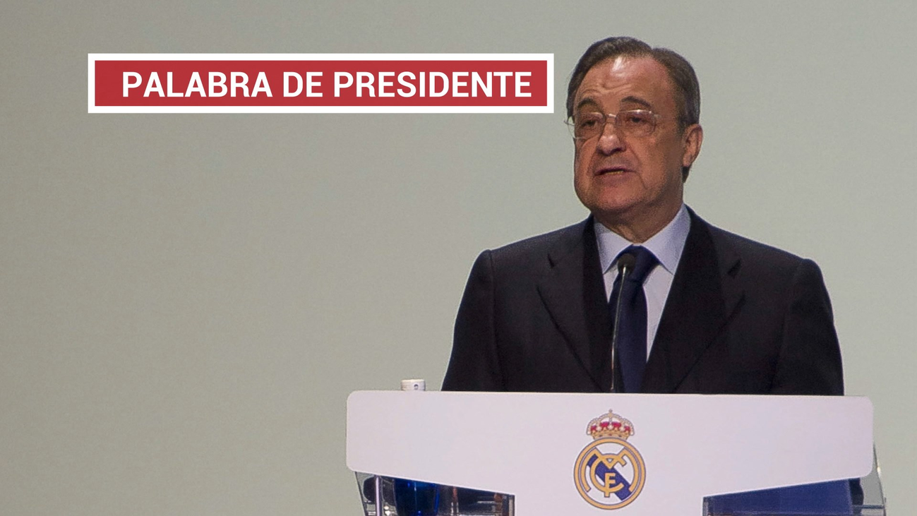 Florentino Pérez invita a nuevos triunfos y los socios dicen sí al Tacón
