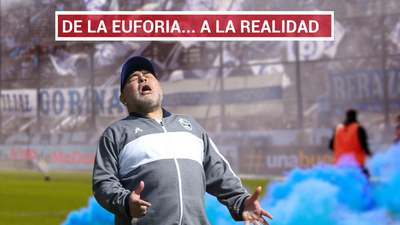 Maradona debuta con derrota en Gimnasia y Esgrima