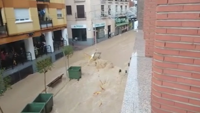 Pierde a su perro en la riada de Arganda del Rey