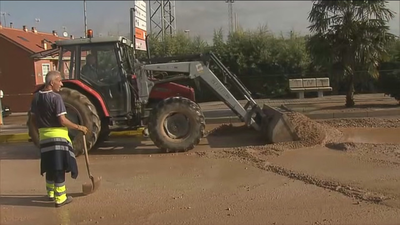 Campo Real se recupera de los efectos de la tromba de agua