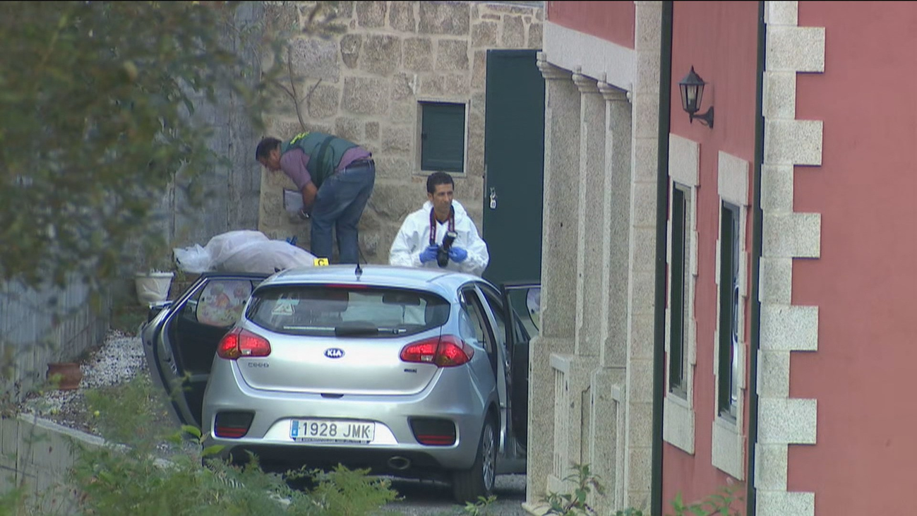 Los dos hijos menores de la asesinada en Pontevedra presenciaron el crimen