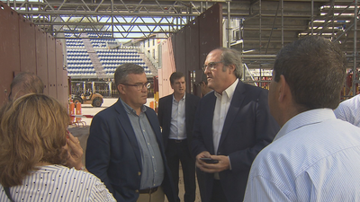 Gabilondo visita Arganda e insta a no hacer propaganda política "con las desgracias"