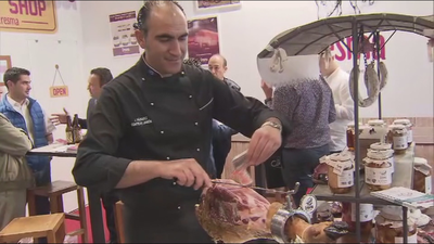 Madrid se convierte estos días en la capital mundial del jamón