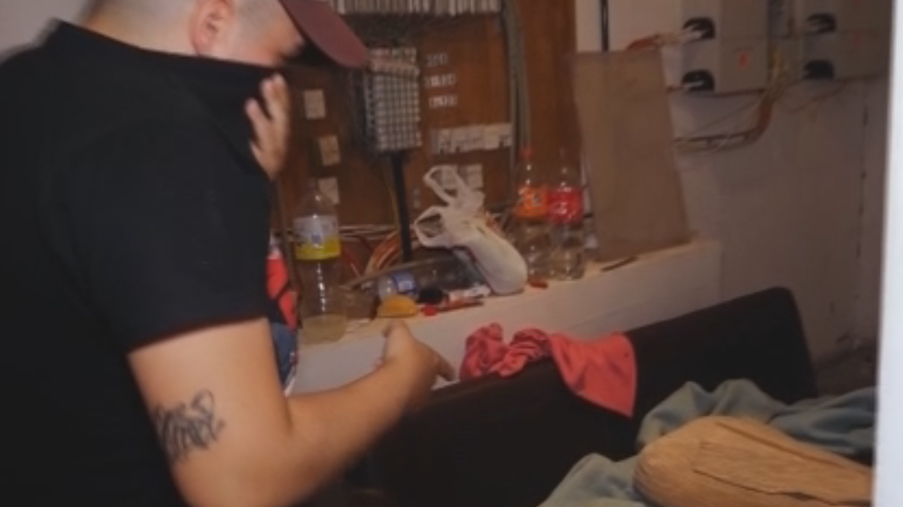 Okupa el trastero de un edificio en Móstoles