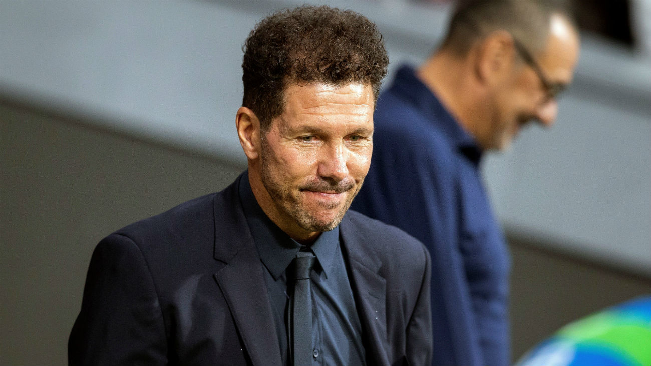 Simeone: "Nunca perdimos la cara al partido"