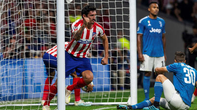 Gol de Savic, del Atleti, al Juventus (1-2)