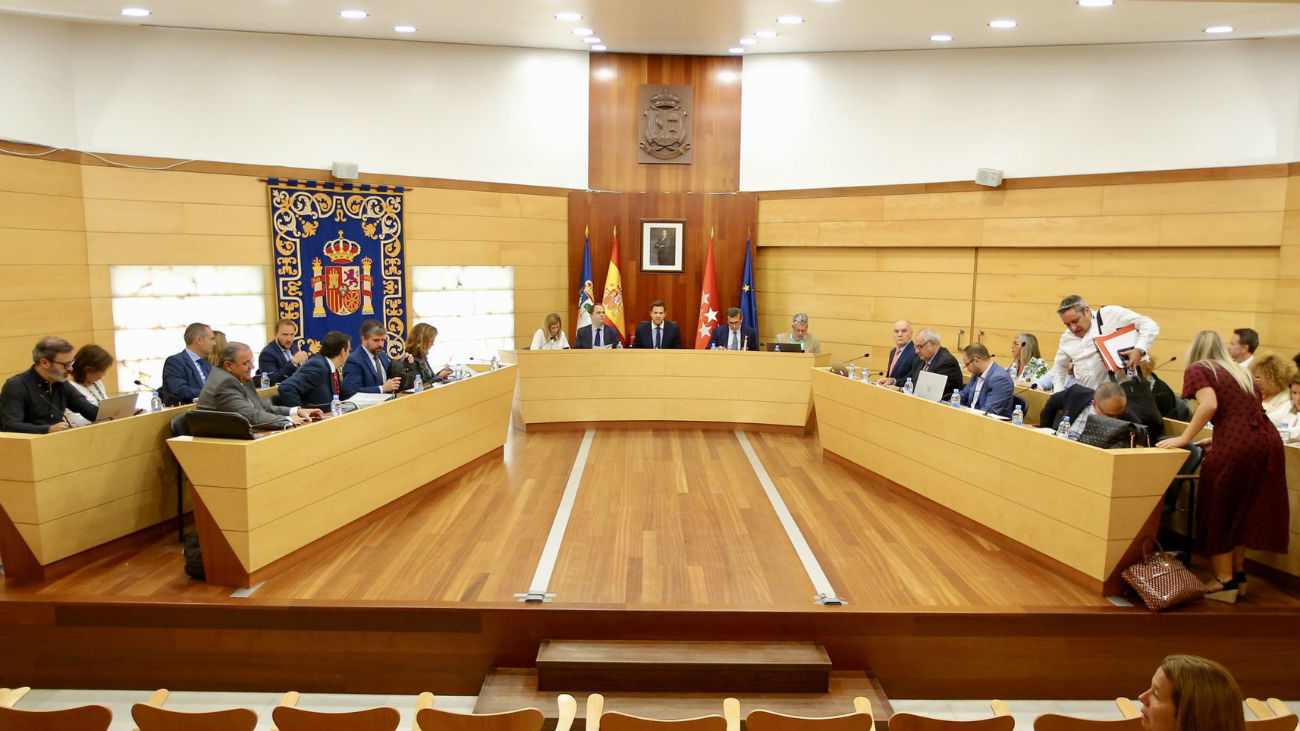 Pleno del Ayuntamiento de Las Rozas