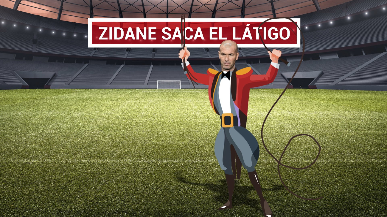 Zidane acusa a sus jugadores