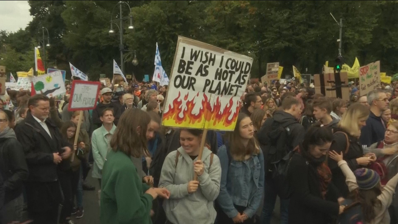 Los jóvenes toman las riendas de la movilización mundial contra el cambio climático en Alemania