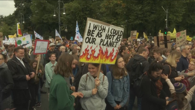 Los jóvenes toman las riendas de la movilización mundial contra el cambio climático en Alemania