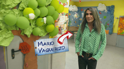 Mario Vaquerizo vuelve al cole