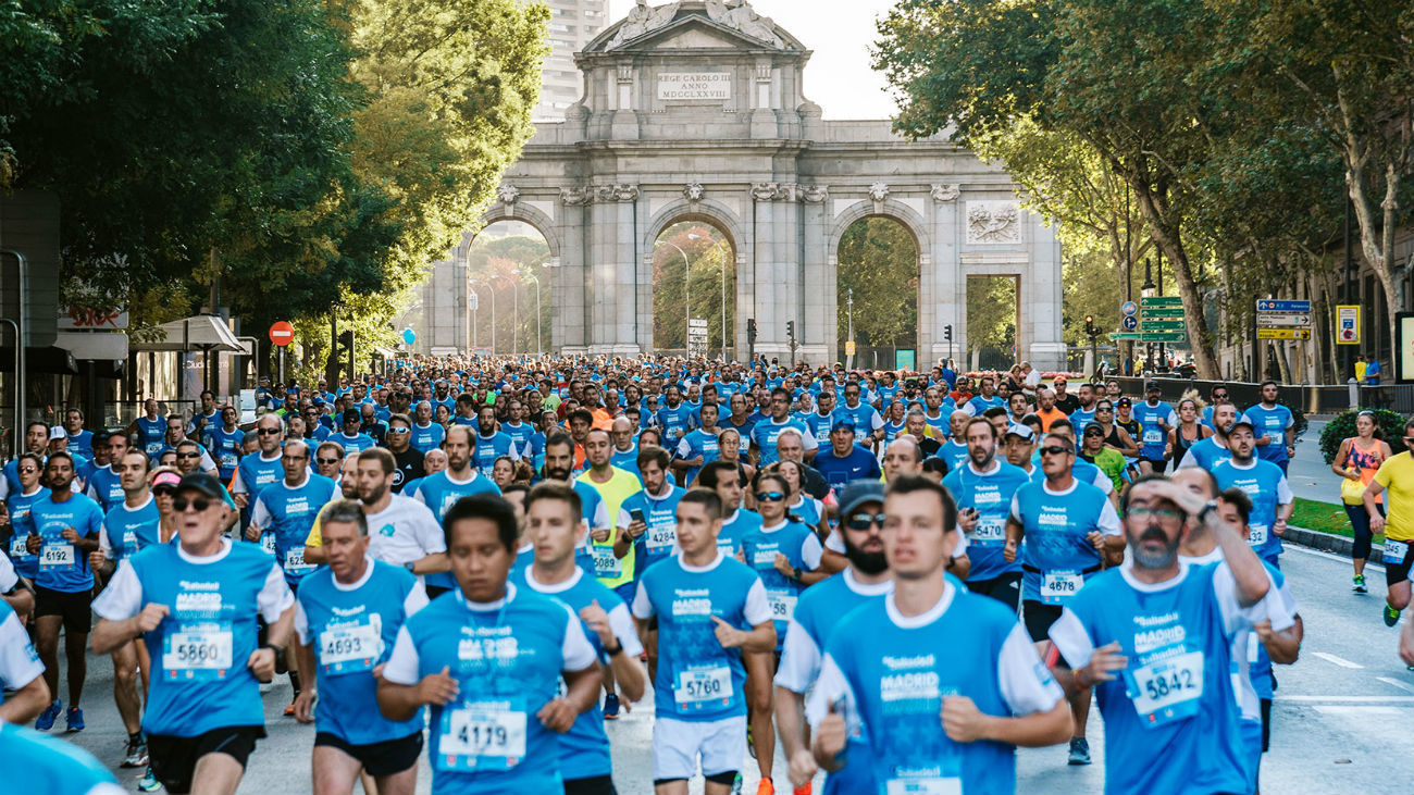Diez mil personas participan este domingo en la  carrera popular 'Madrid corre por Madrid'