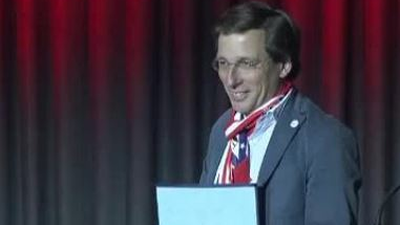 Martínez Almeida, primer alcalde rojiblanco de la capital