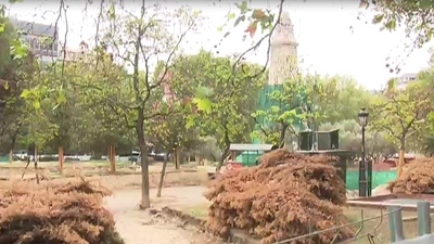 Aumenta la indignación entre los  comerciantes de Plaza de España por el  retraso de las obras
