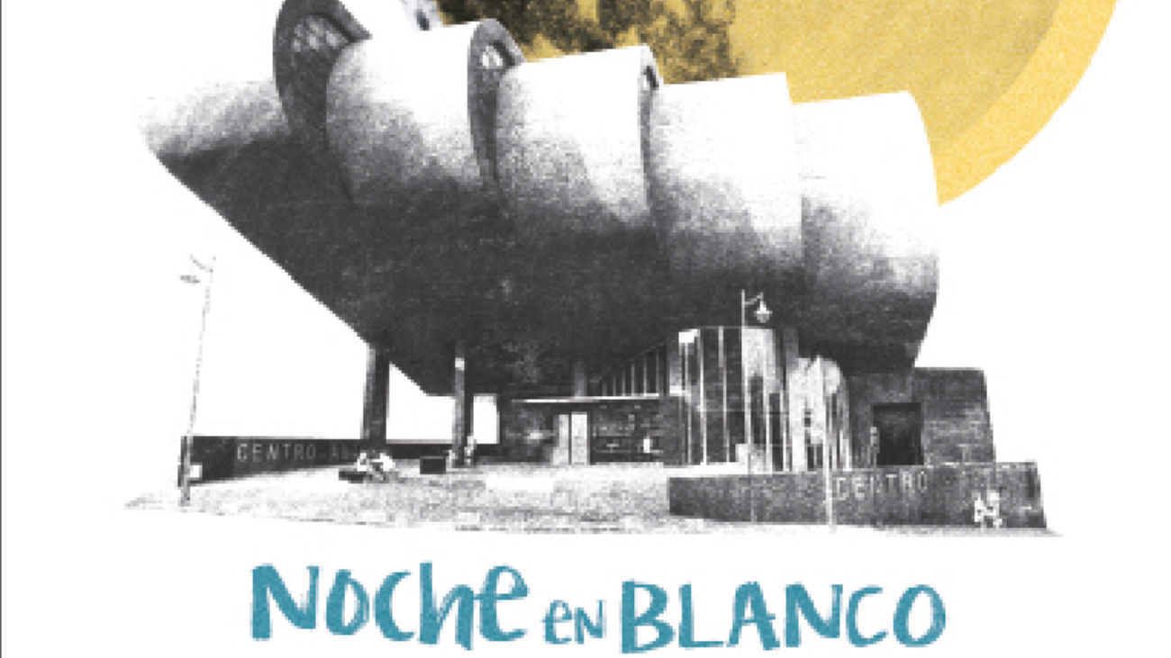 Cartel de la 'Noche en Blanco' de Alcobendas